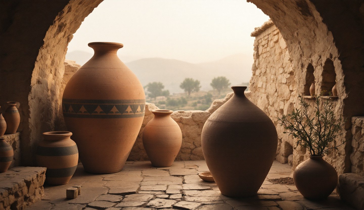 Vineyard landscape in the Paphos wine region of Cyprus